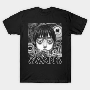 Swans ∆∆ Original Aesthetic Fan Design T-Shirt